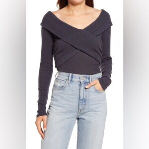 Free People Off-the-Shoulder Sweater